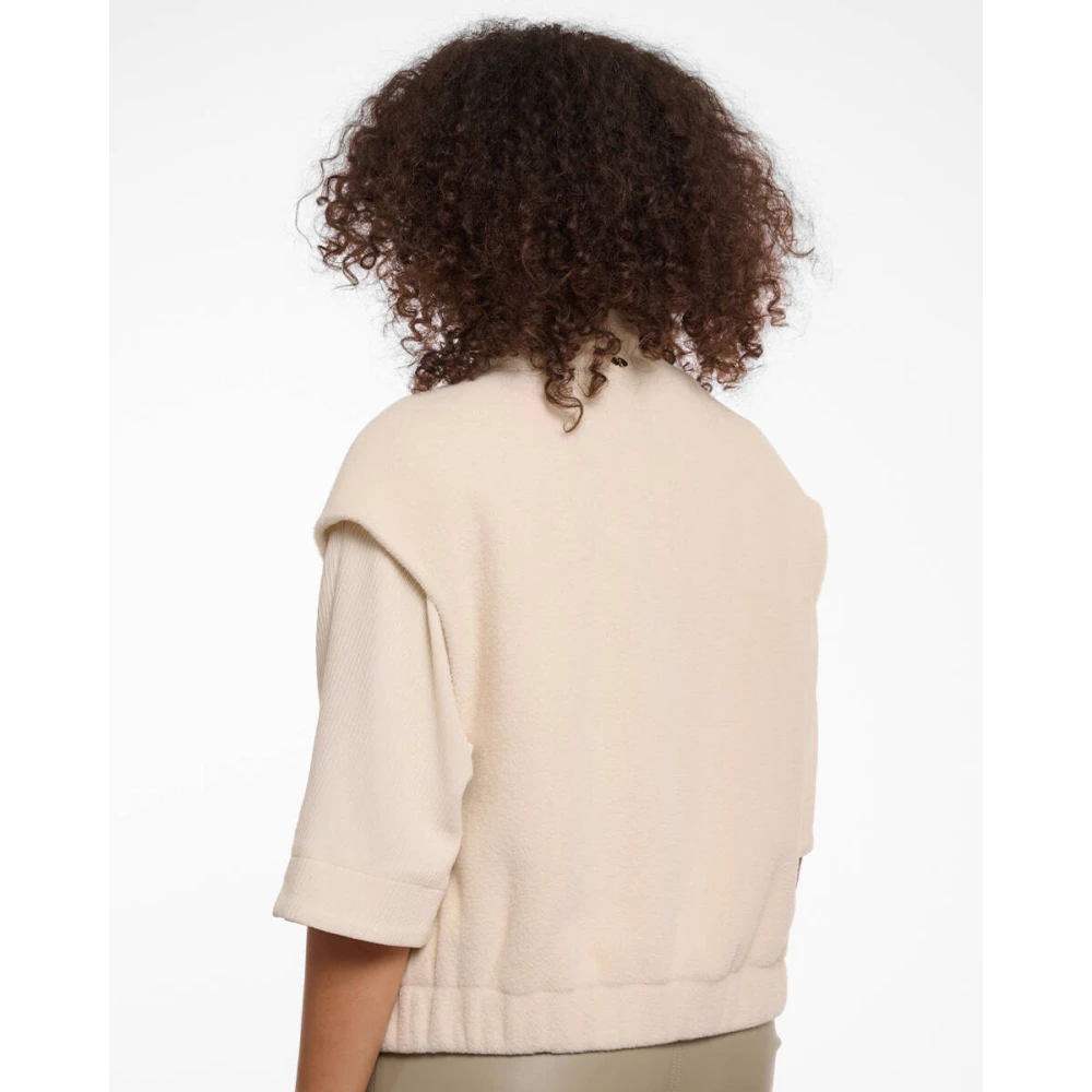 Rino&Pelle Boxy Waistcoat Beige Dames