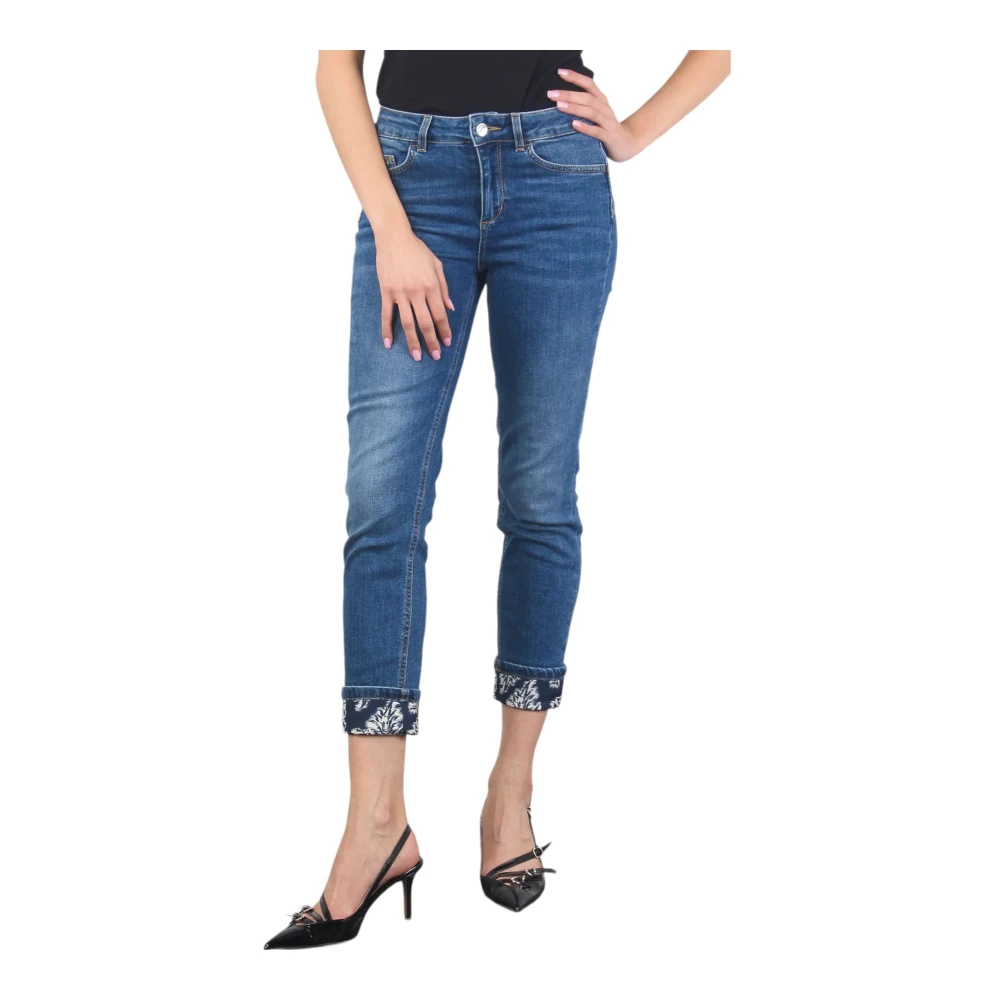 Liu Jo Slim-fit Denim Jeans Blue Dames