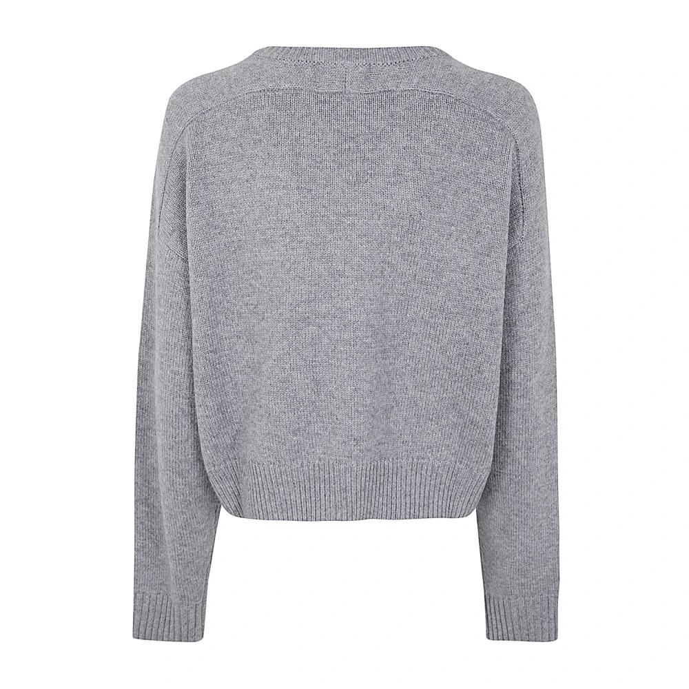 Loulou Studio Grijze Melange Oversized Sweater Gray Dames