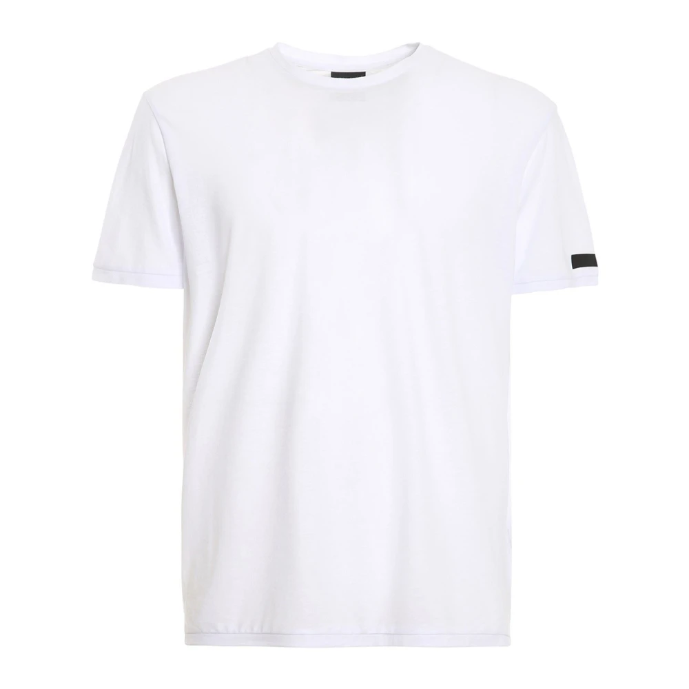 Rrd Men's White T-Shirts, M, U T-Shirt Mm Mano Crepe Bianco