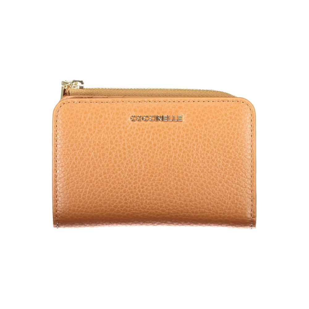 Coccinelle Donna Marrone Metallic Soft Wallet - Immagine 3