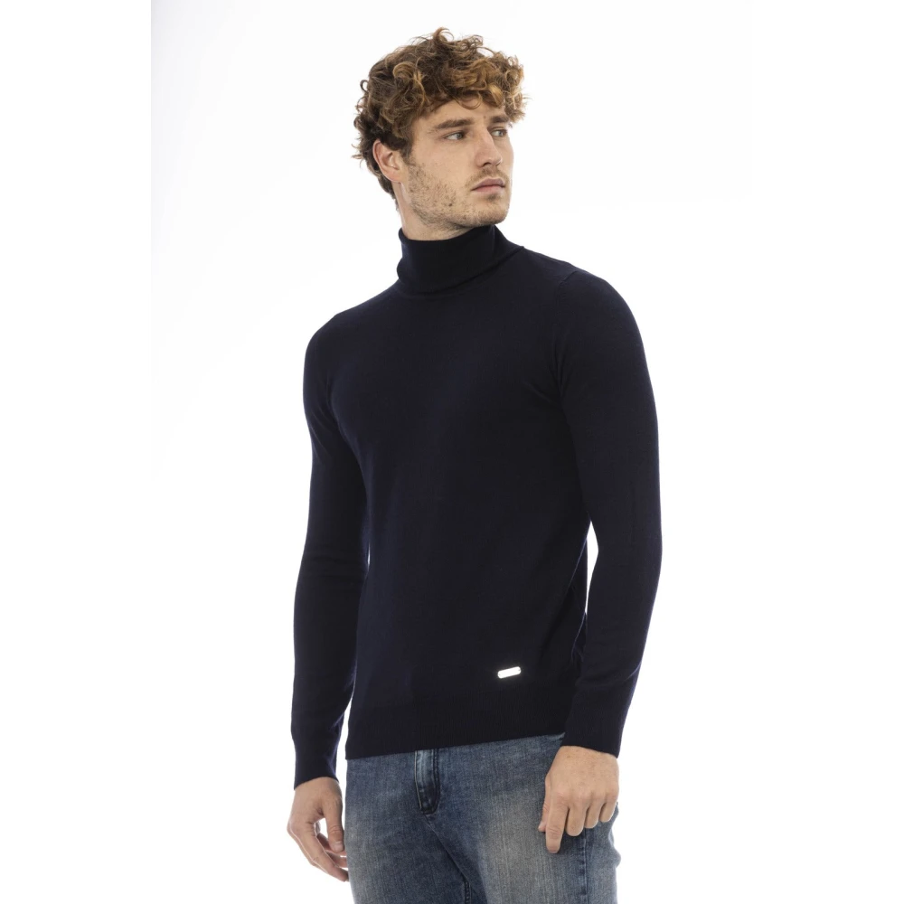 Baldinini Trendy Trui met Lange Mouwen Blue Heren