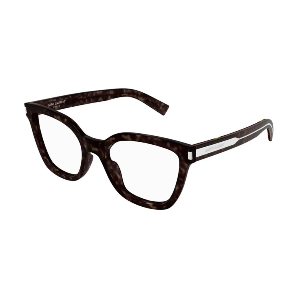 Saint Laurent Women's Brown Cat Eye Optical Frame
