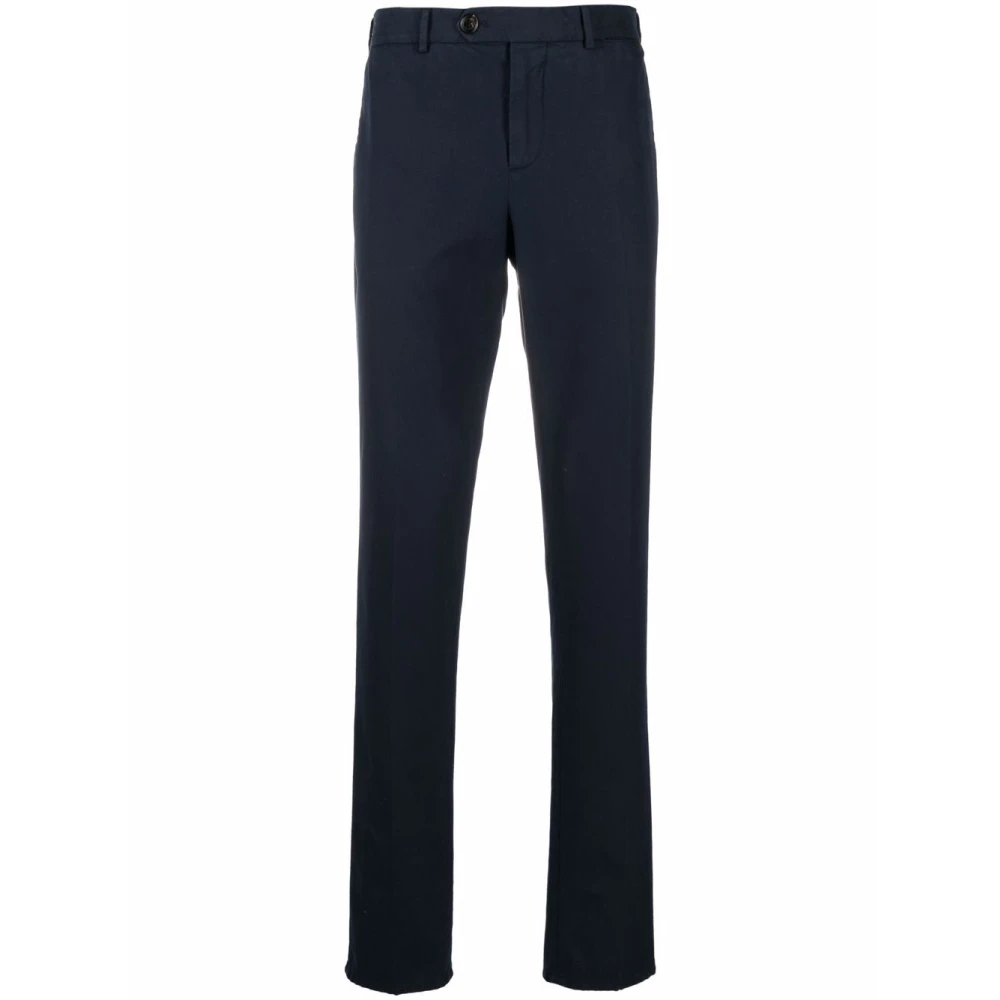 BRUNELLO CUCINELLI Blauwe Broek Stijlvol Blue Heren