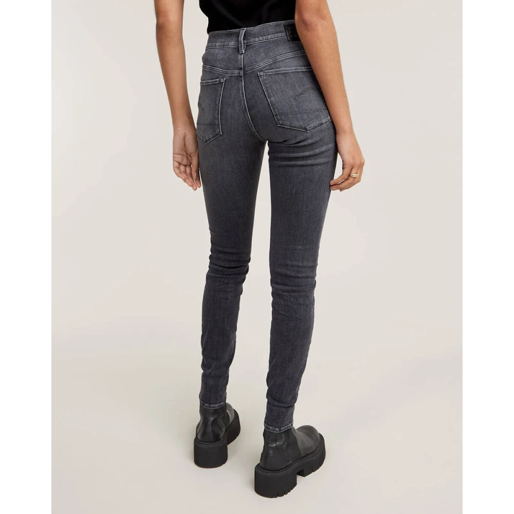 G-Star Skinny Jeans voor Vrouwen Black Dames