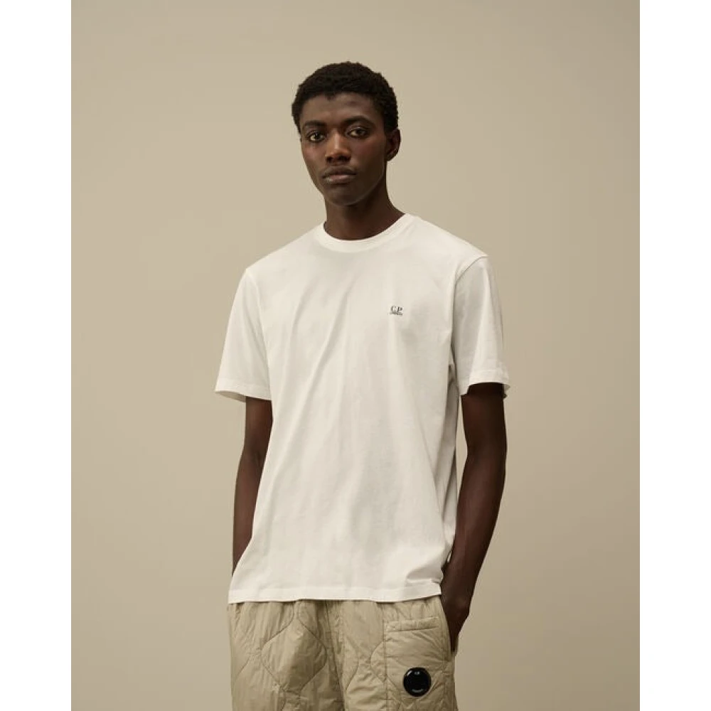 C.P. Company Premium Goggle T-shirt White Heren