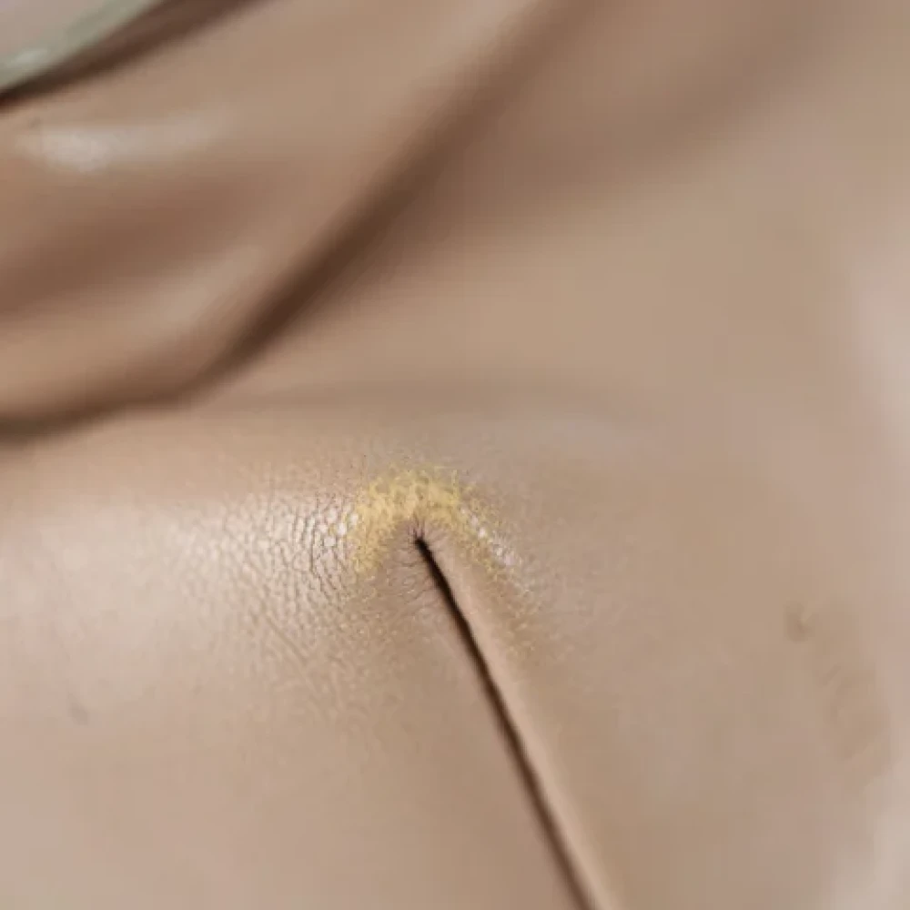 Jimmy Choo Pre-owned Fabric shoulder-bags Brown Dames