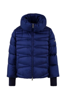 Piumino a collo alto