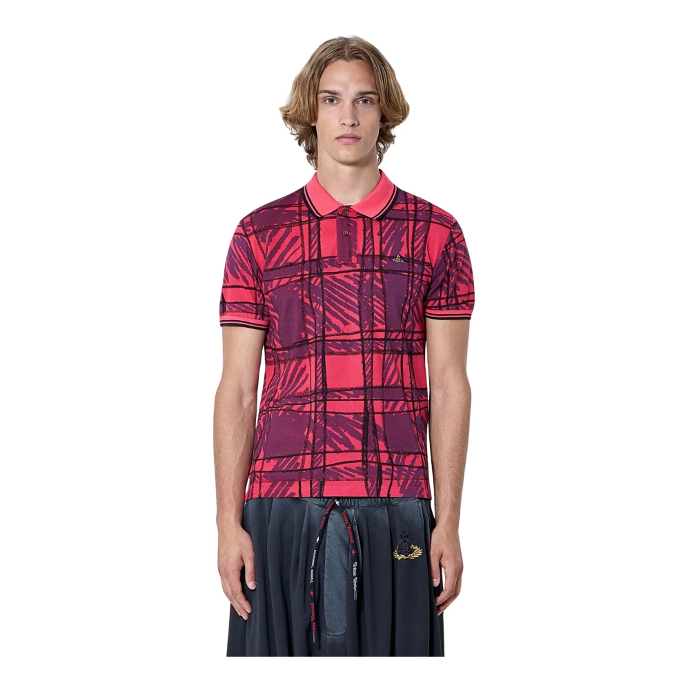 Vivienne Westwood Polo Classique Homme Tops Rose Xl