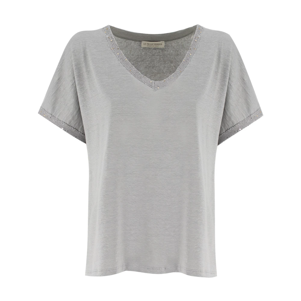 Tops > T-Shirts - - Le Tricot Perugia - Modalova
