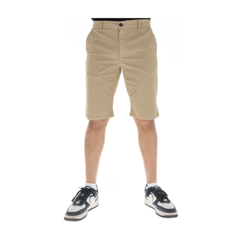 Lyle & Scott Casual Heren Shorts Lente Zomer Sh1814Ita Beige Heren