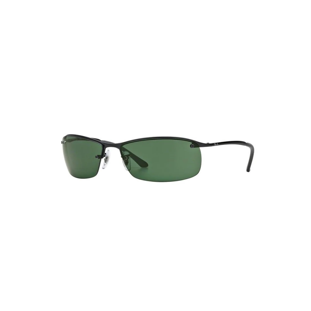 Ray-Ban Sunglasses 3183 006 71 Matt Black Green - Metal - One Size - Male - Image 6