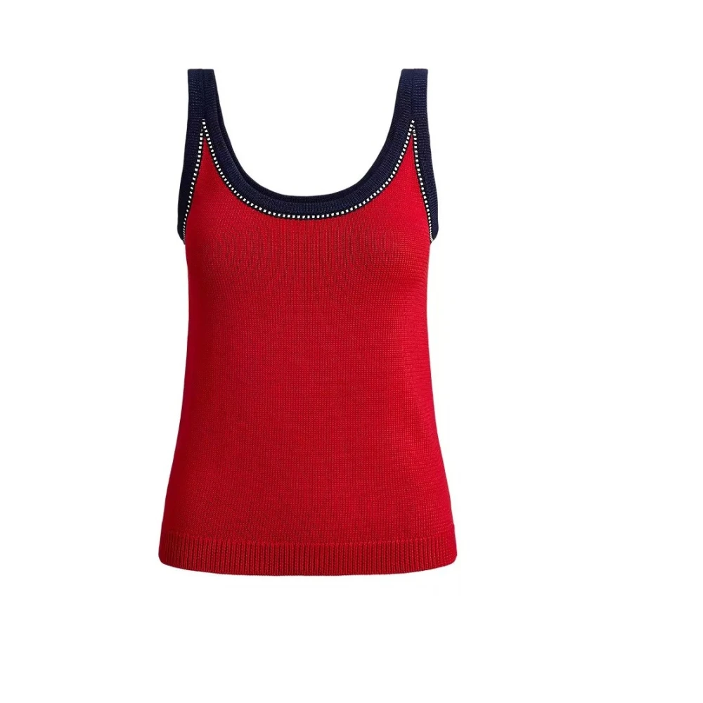Ralph Lauren Röd Vesta Top