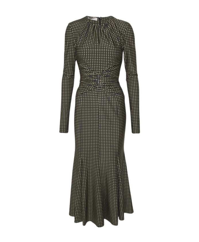long-sleeve-round-neck-dress