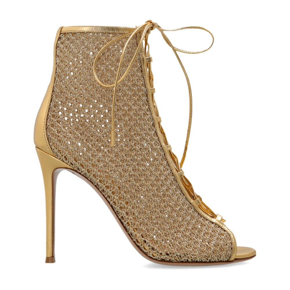 Gianvito Rossi Women's Yellow High-Heeled Sandals - High Heel Sandals - 5 Uk - Shoes