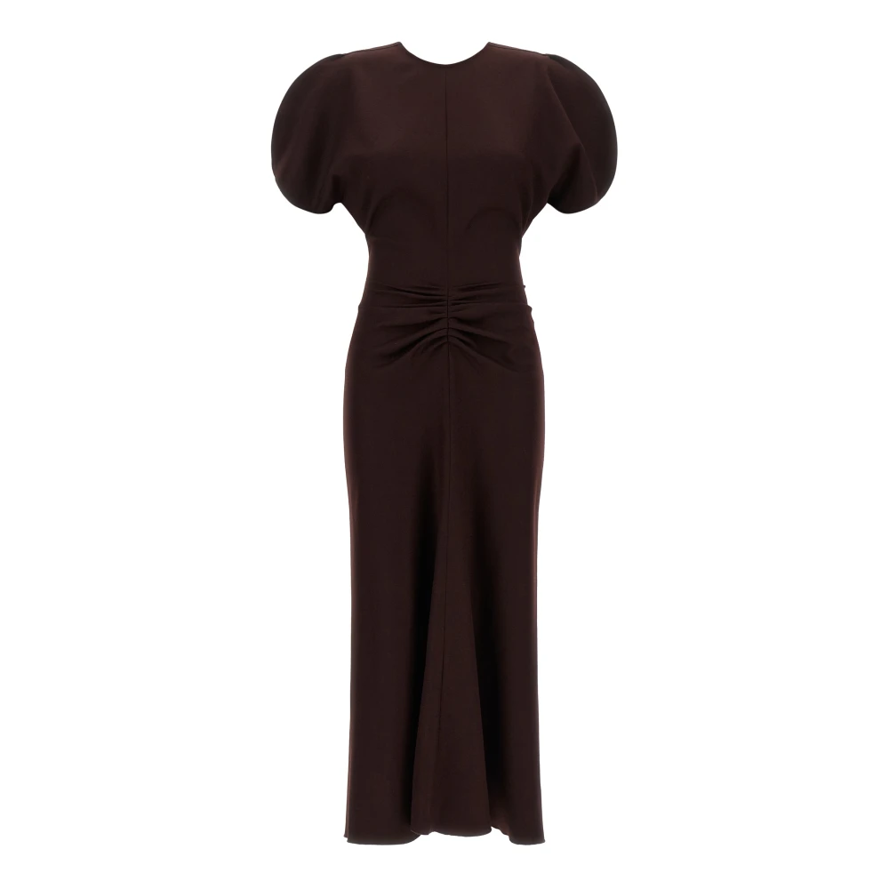 Victoria Beckham Red Midi Dresses, Female, 2XS, Bela Midi Dress
