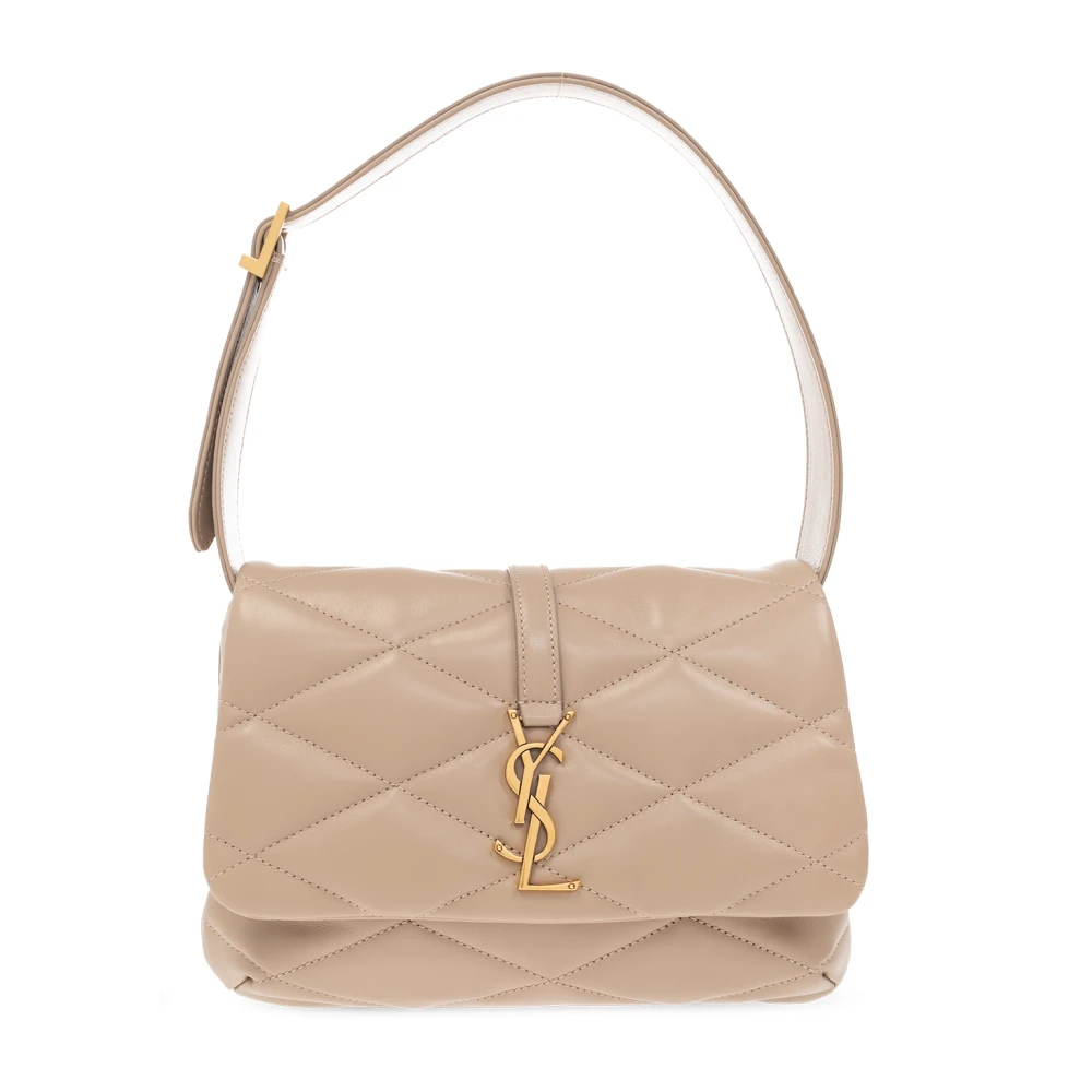 Saint Laurent Le 5 a 7 schoudertas Beige Dames