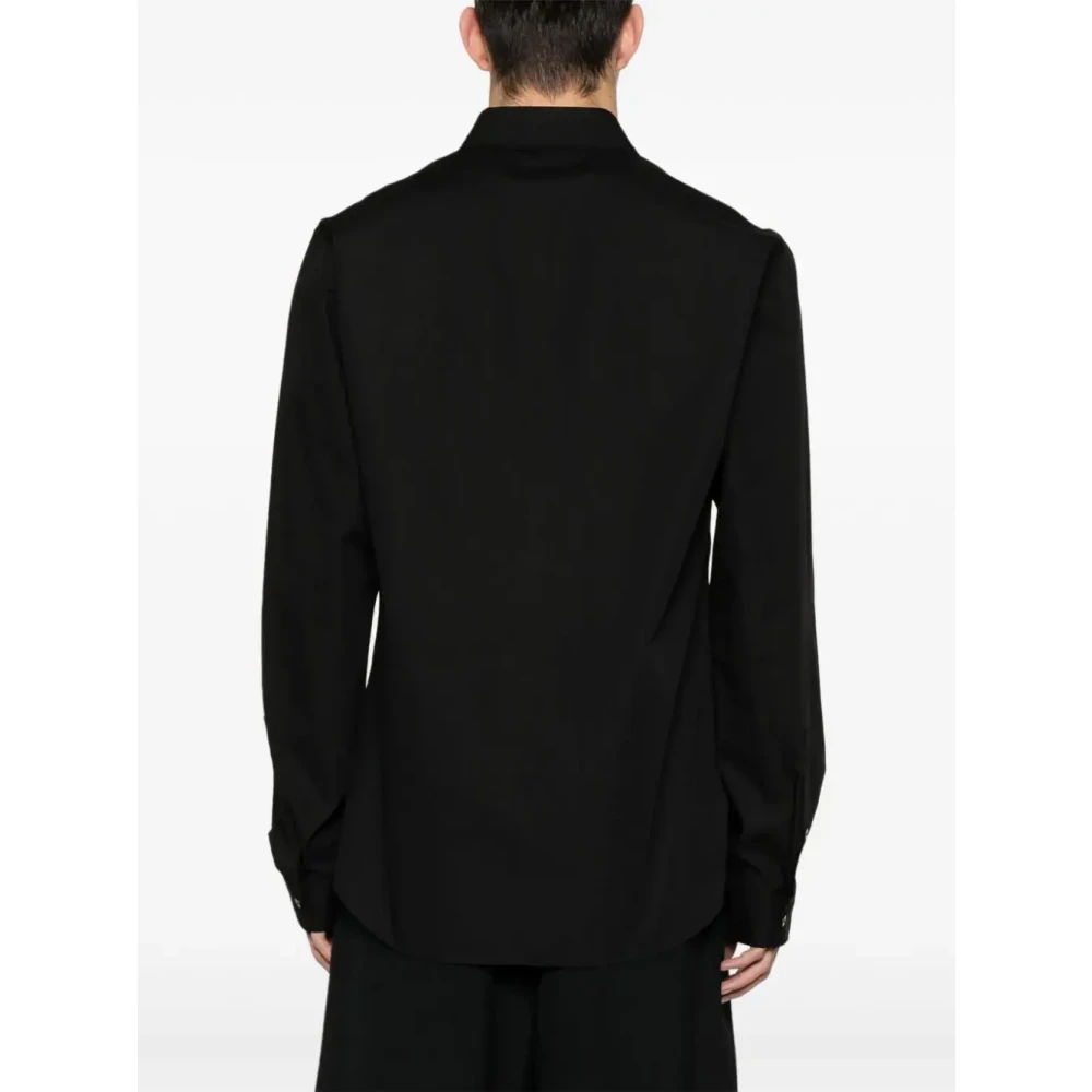 Versace Jeans Couture Zwart Basic Zacht Shirt Black Heren