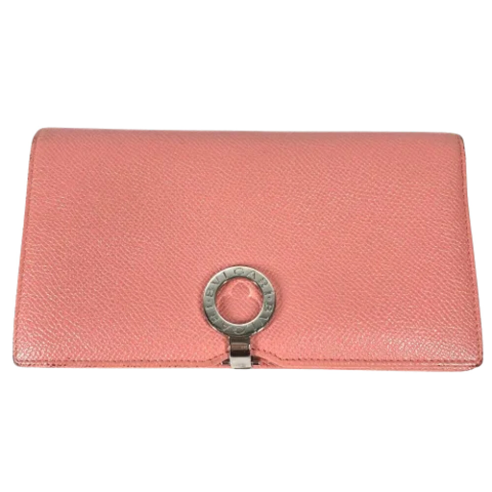 Bvlgari pink wallets shops for women