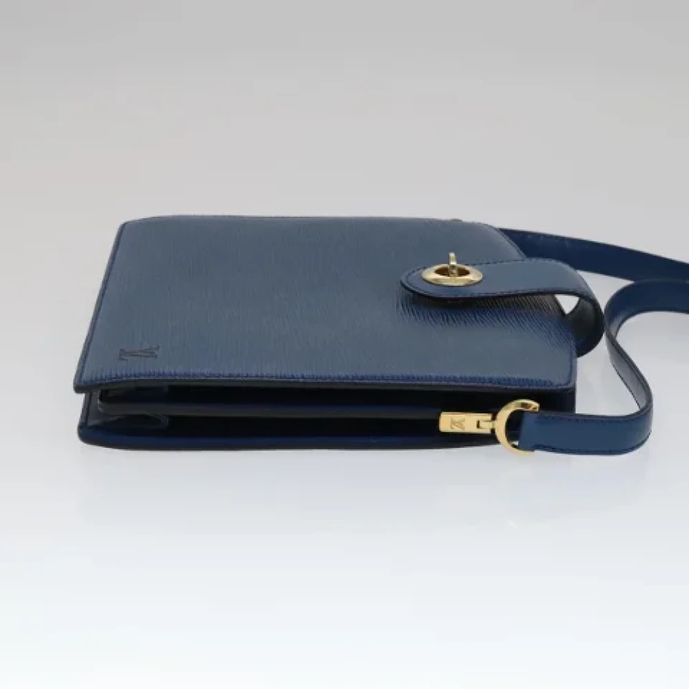 Louis Vuitton Vintage Pre-owned Leather louis-vuitton-bags Blue Dames