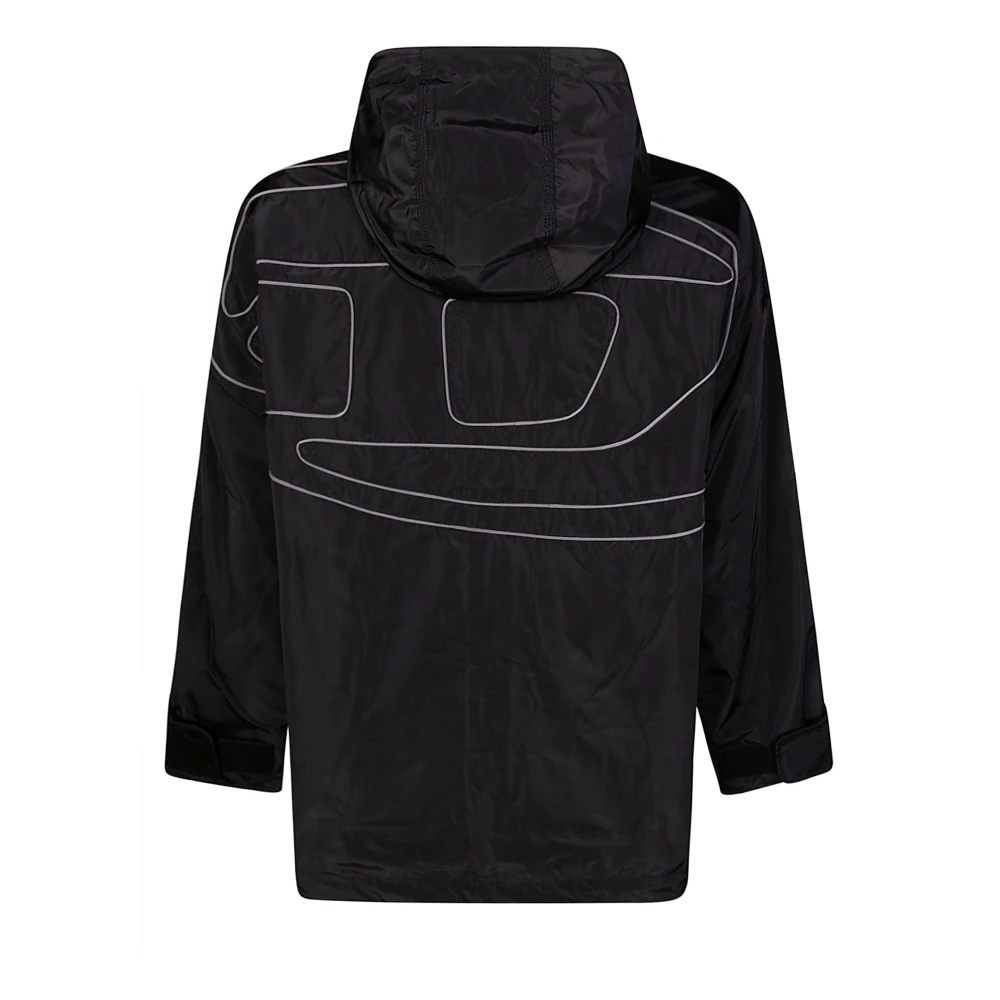 Diesel Stijlvolle Zip-jas Black Heren