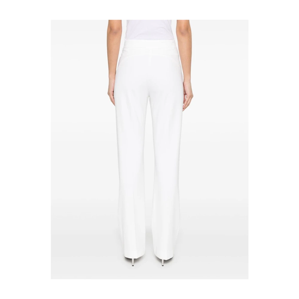 pinko Witte Broek met Verborgen Sluiting White Dames