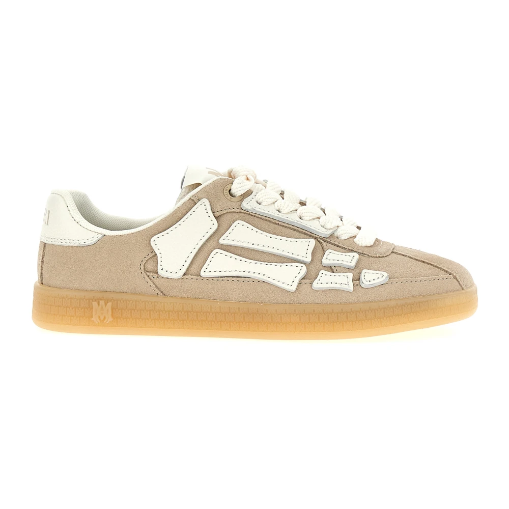 Amiri Women's Beige Pacific Bones Sneaker