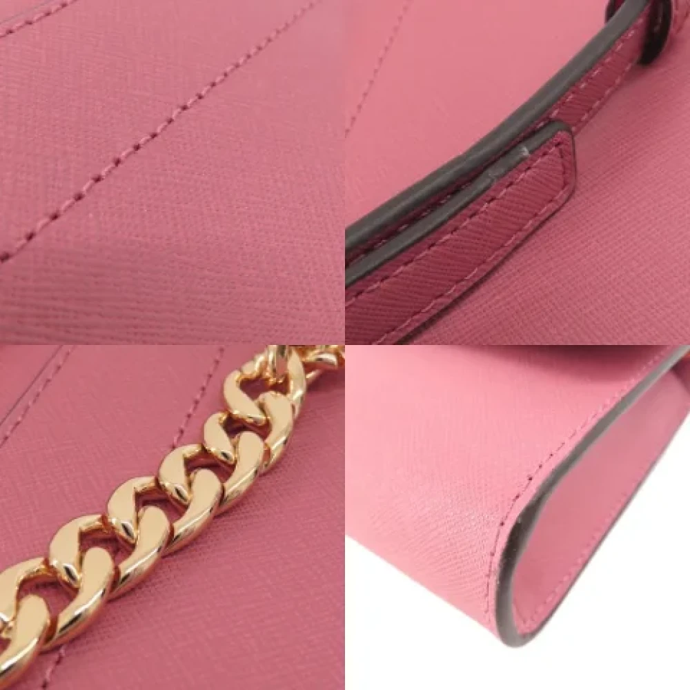 Michael Kors Pre-owned Leather shoulder-bags Pink Dames