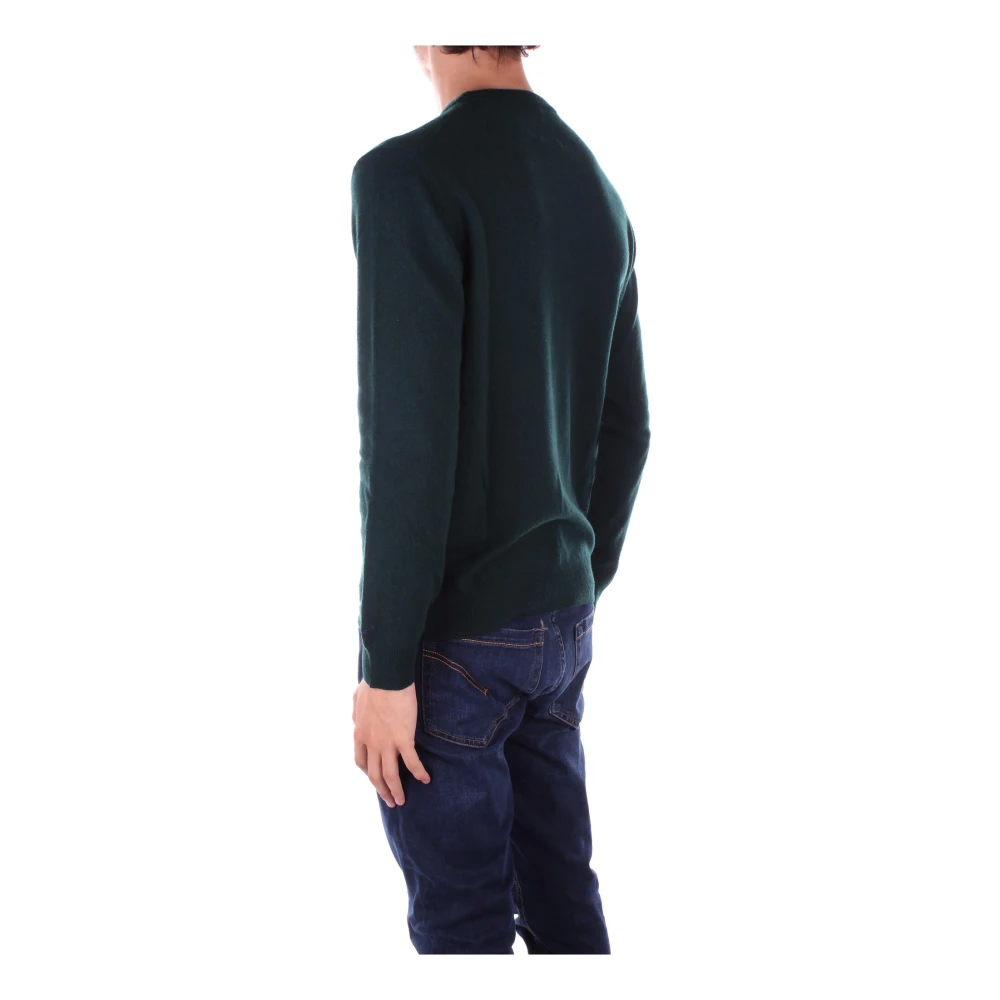 Woolrich Logo Zijtruien Green Heren