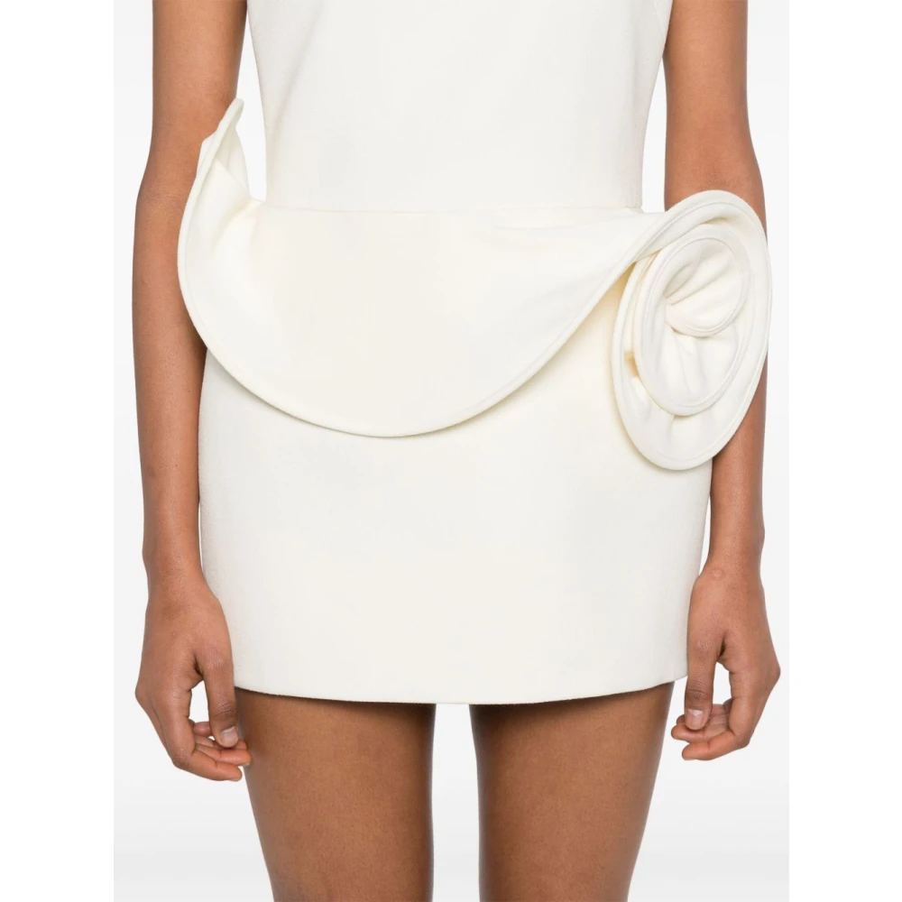 Magda Butrym Beige Jurk met Applicatiedetail Beige Dames