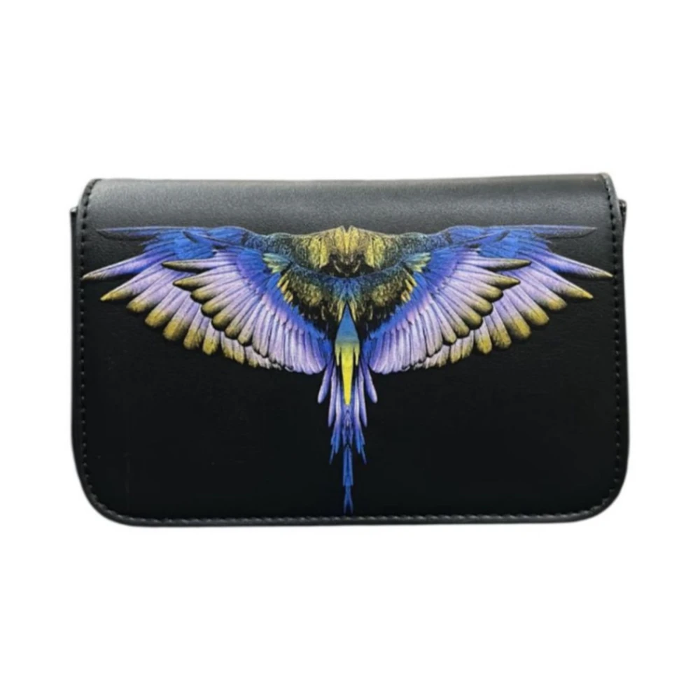 Marcelo Burlon Women's Black Cross Body Bags, One Size, Crossbody Bag