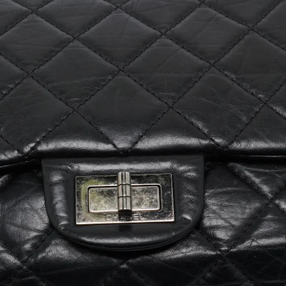 Chanel Vintage Pre-owned Leather chanel-bags Black Dames