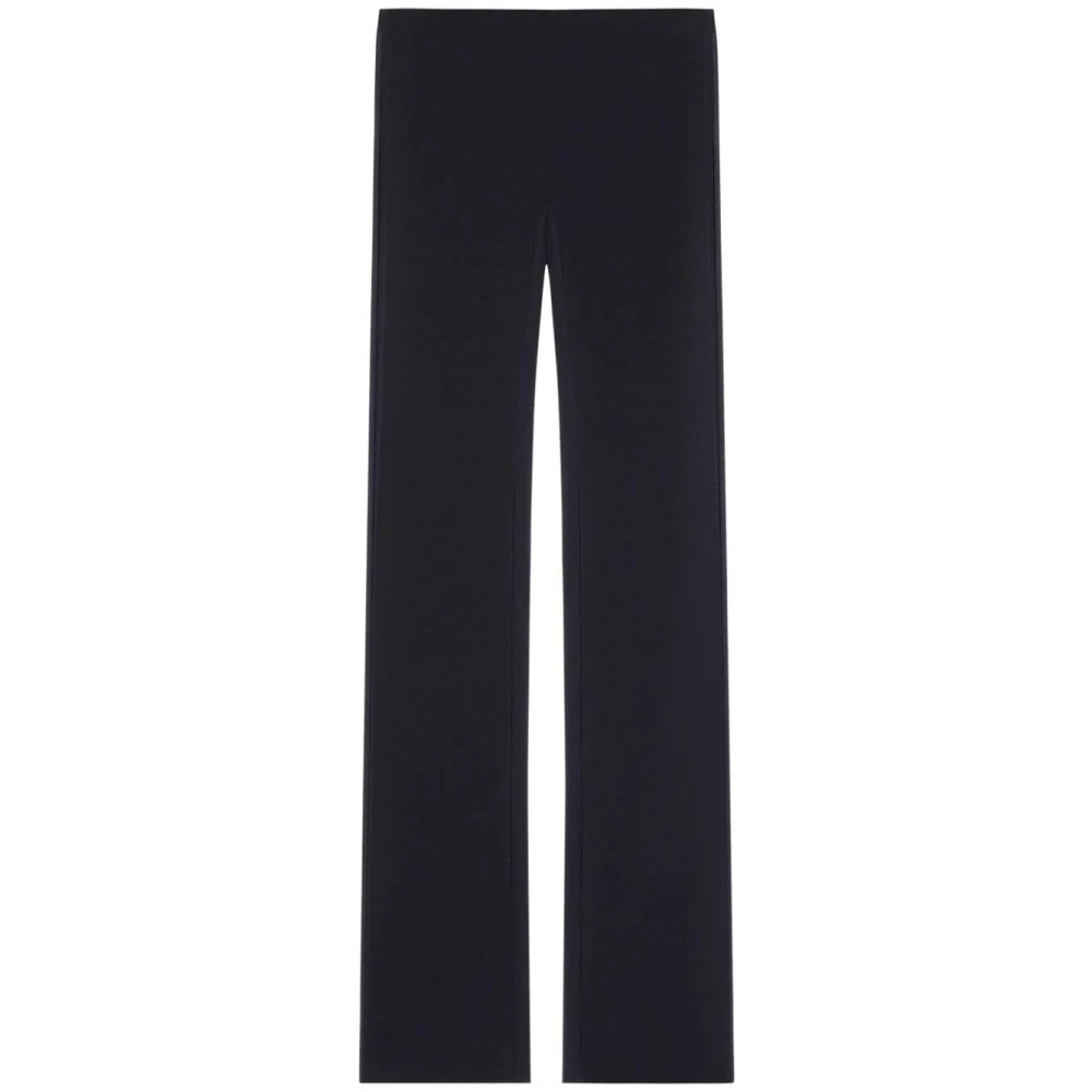 Courrèges Zwarte Gelaagde Broek met Paneeldetails Black Dames