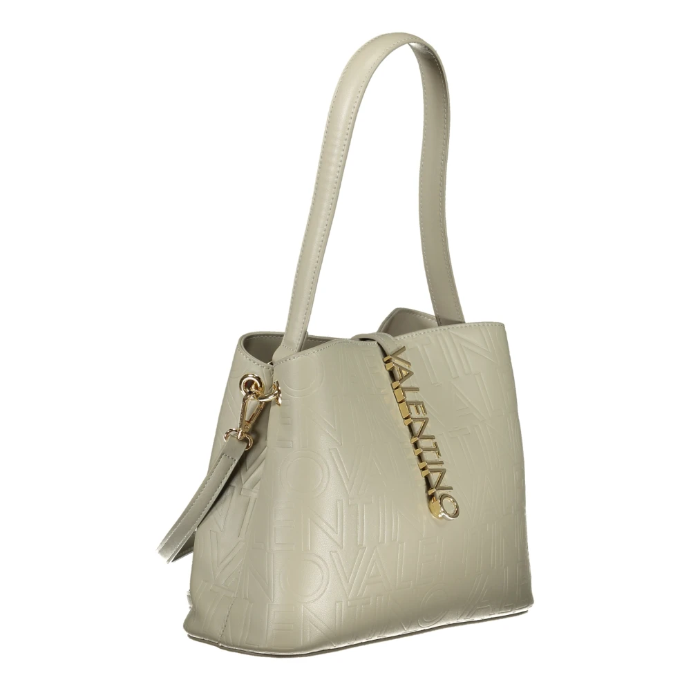 Valentino by Mario Valentino Grijze Schoudertas met Afneembare Band Gray Dames