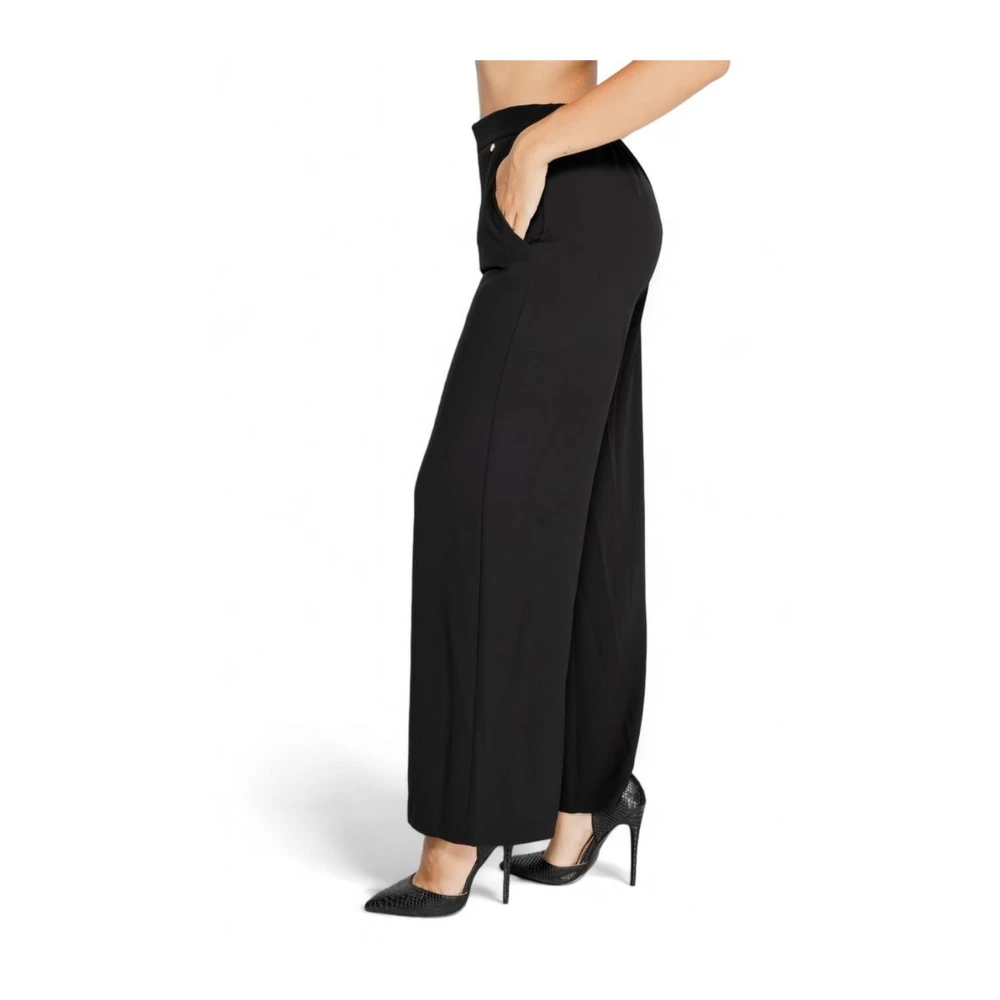 RINASCIMENTO Wijde broek Black Dames