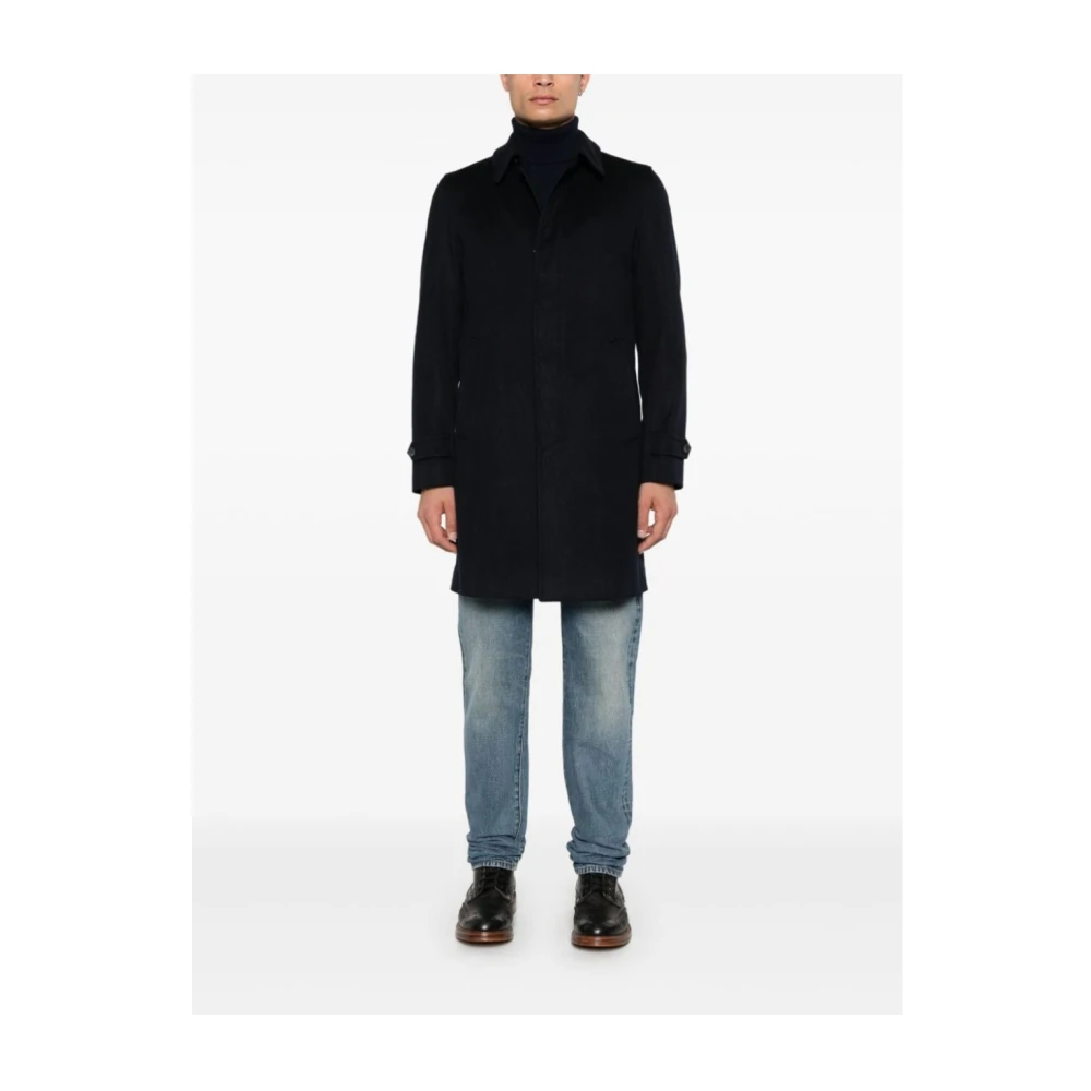 Herno Enkelrijig Herenjas Blue Heren