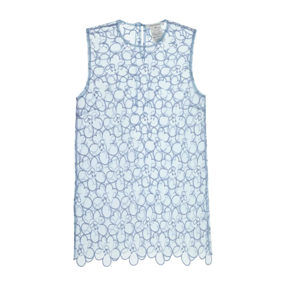 Cecilie Bahnsen Women's Blue Cerise Top