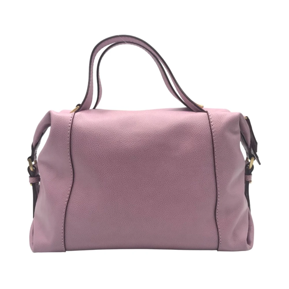 The Bridge Elegante Schoudertas met Ritssluiting Pink Dames