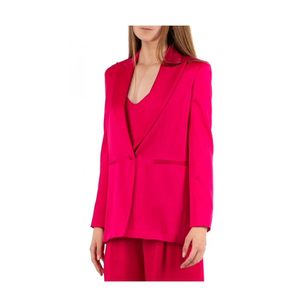 Max Mara Studio Elegante Studio Jas Red Dames