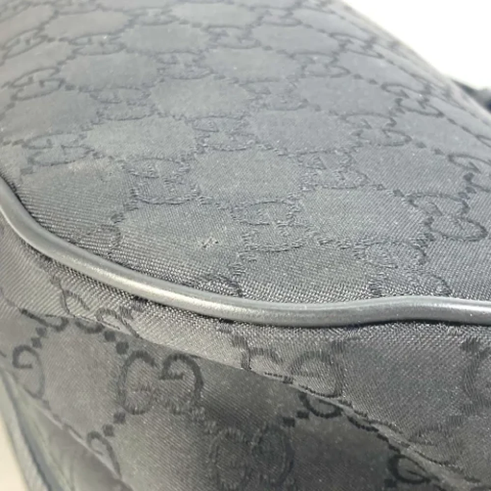 Gucci Vintage Pre-owned Canvas gucci-bags Black Heren