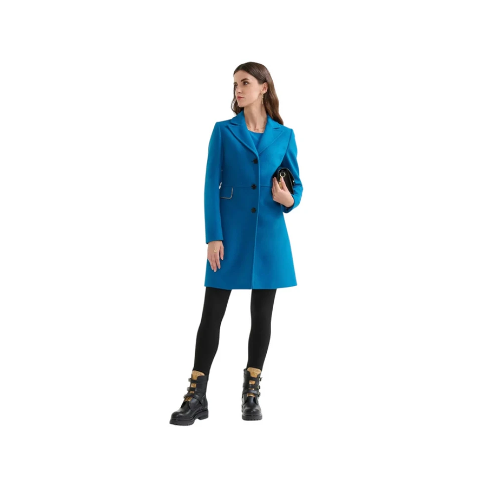 Alviero Martini 1a Classe Stijlvolle Jas voor Mannen en Vrouwen Blue Dames