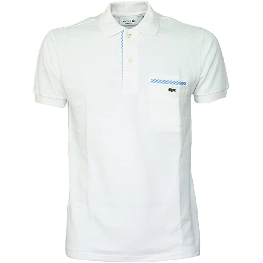 Lacoste Witte T-shirts en Polos White Heren