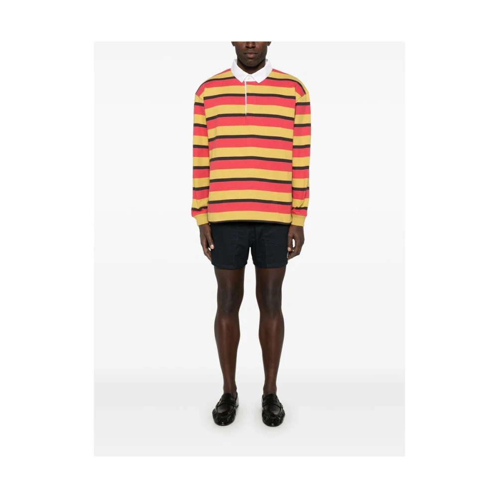 Bode Mosterdgele Button-Up Sweater Multicolor Heren
