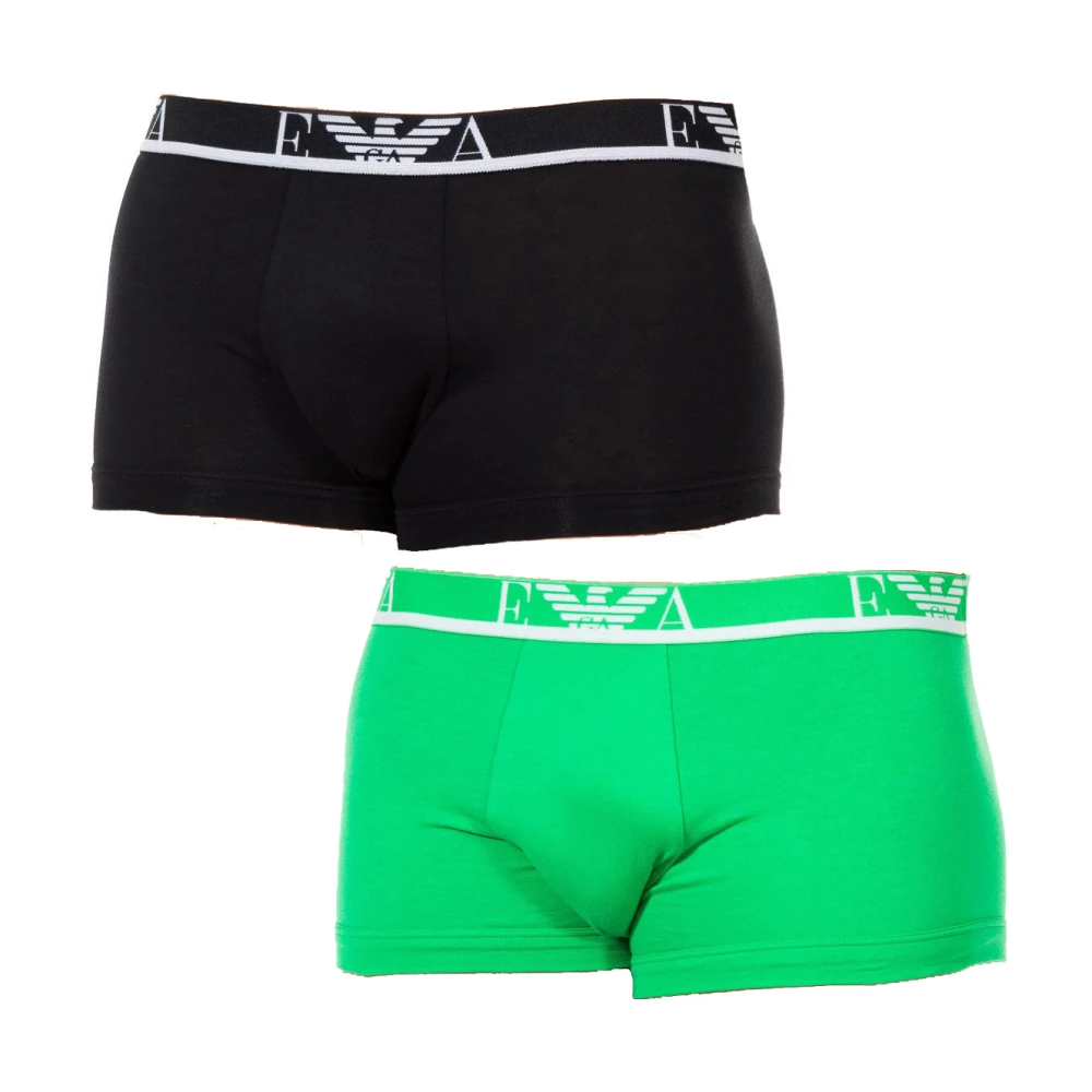 Emporio Armani Men's Multicolor Underpants, Xl, 2-Pack Boxers