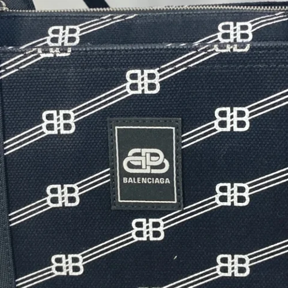 Balenciaga Vintage Pre-owned Cotton balenciaga-bags Black Dames