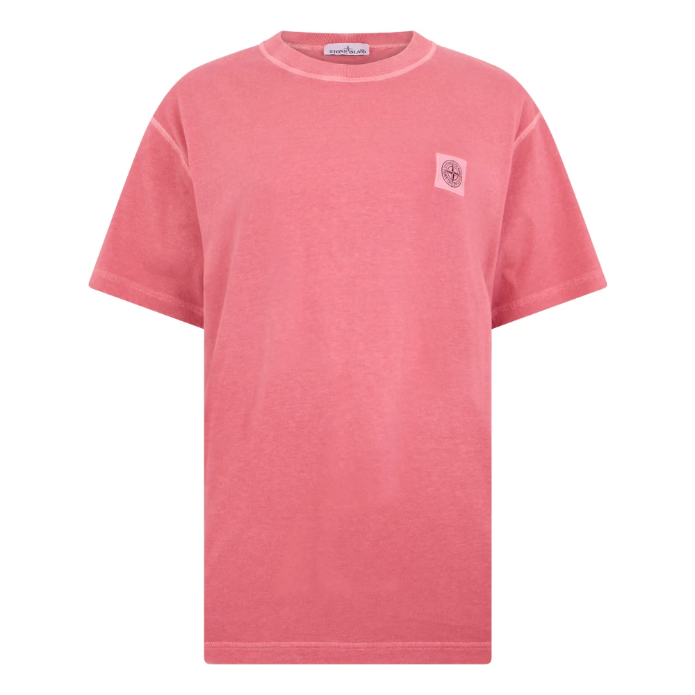 Stone Island , Herren, Oberteile, Rosa, S