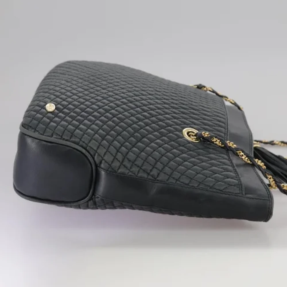 Bally Pre-owned Leather shoulder-bags Black Dames