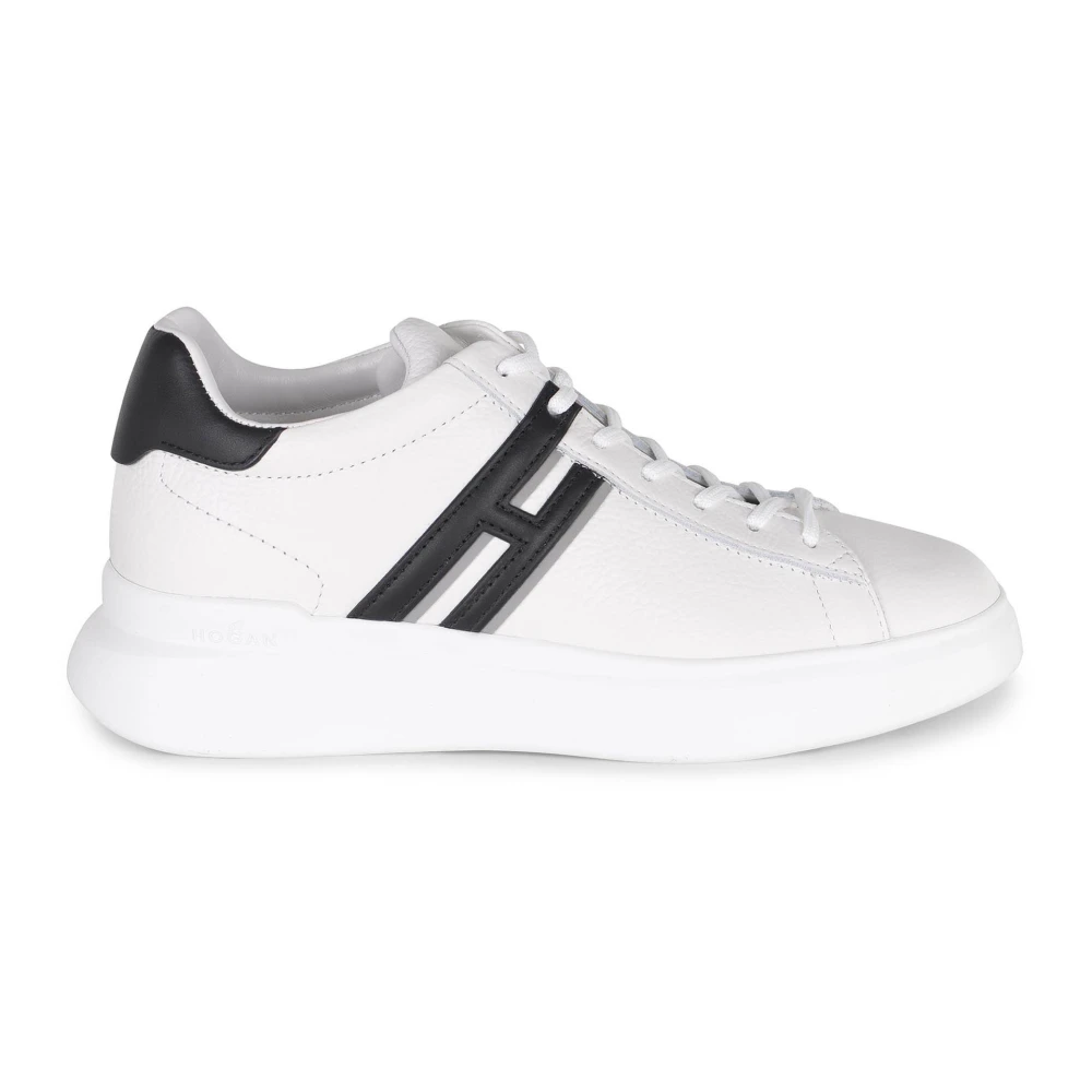 Hogan Men's White H580 Laced H Profile - Sneakers - 7 1/2 Uk- Shoes