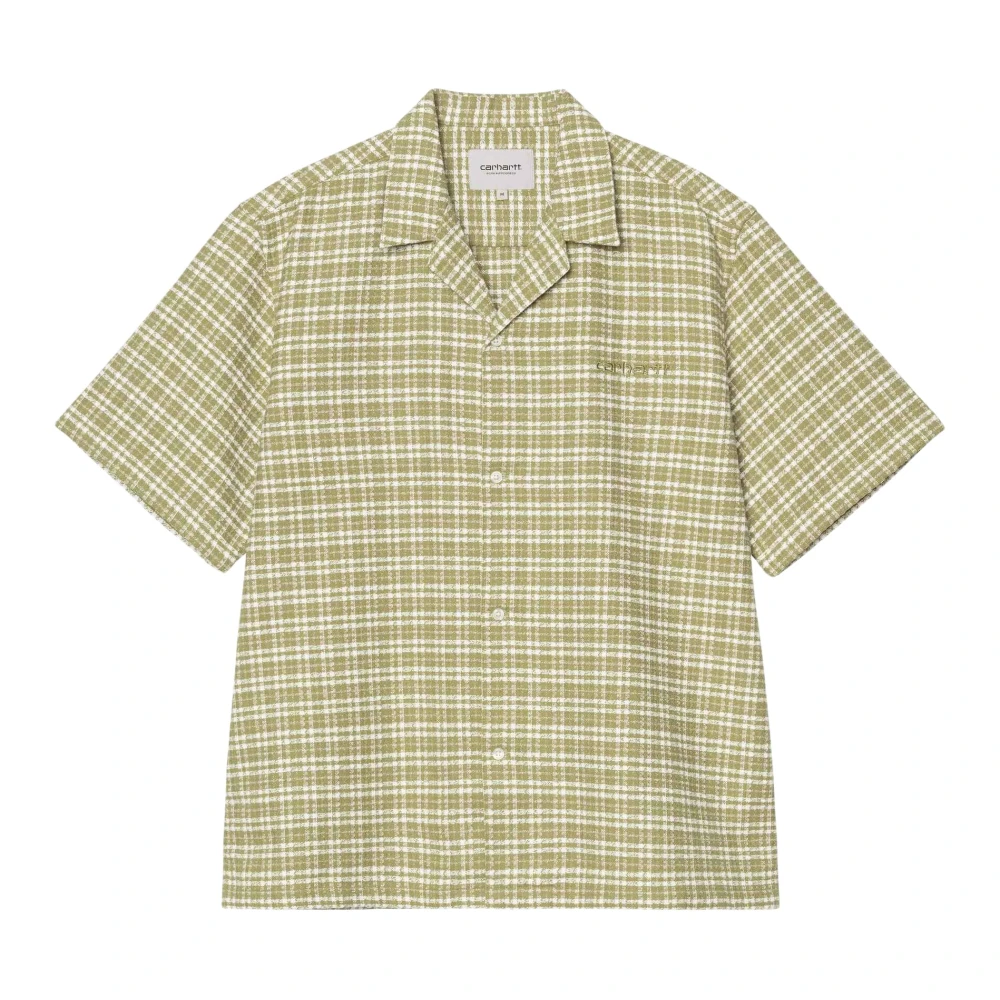 Carhartt Wip Green Kander Shirt - Male - Short Sleeve Shirts - 2XL - Shirts