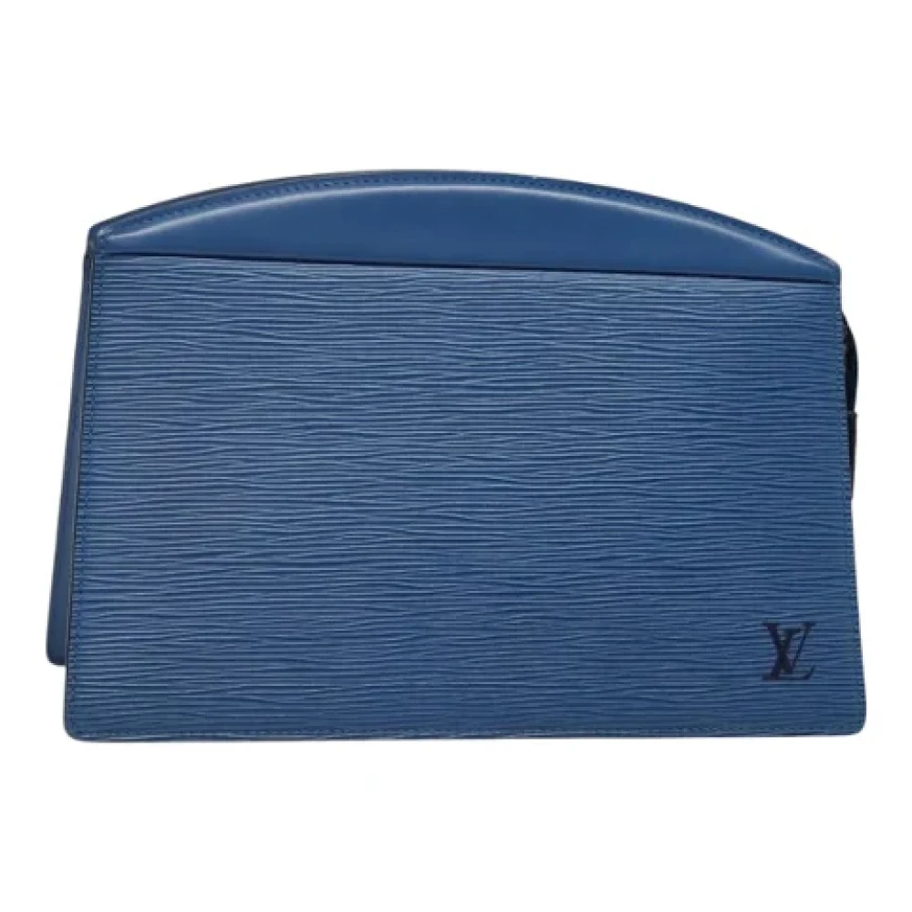 Louis Vuitton Vintage Pre-owned Leather louis-vuitton-bags Blue Dames